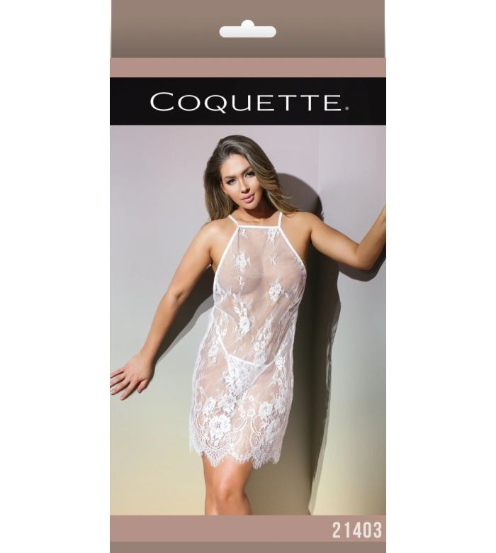 Coquette The Heaven Only Knows Babydoll & G-String Set - Image 4